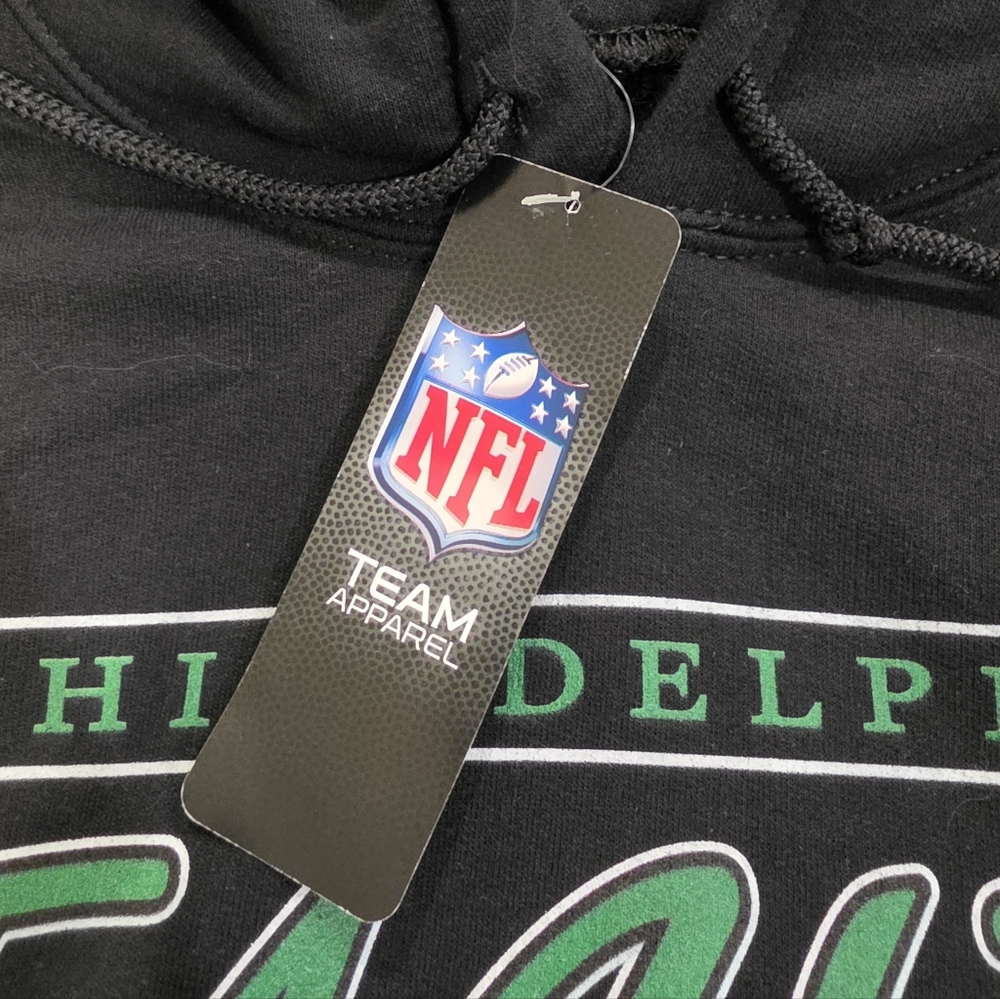 NWT - NFL Team Apparel Philadephia Eagles Hoodie - Unisex Sz. M - Picture 4 of 8